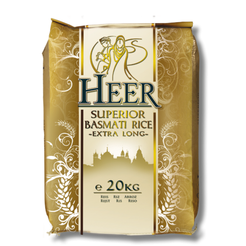 Heer Basmati Rice 20 Kg